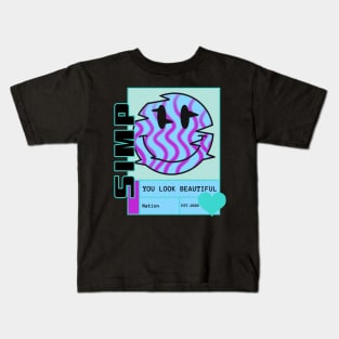 Simp Nation Funky Retro Vibes Kids T-Shirt